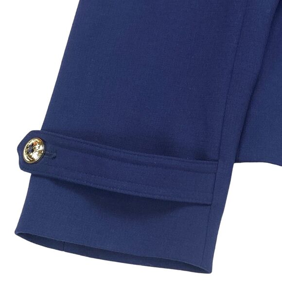 Tahari by Arthur S. Levine Peacoat Jacket Women's Size 16 Blue Double Breasted - Picture 14 of 16